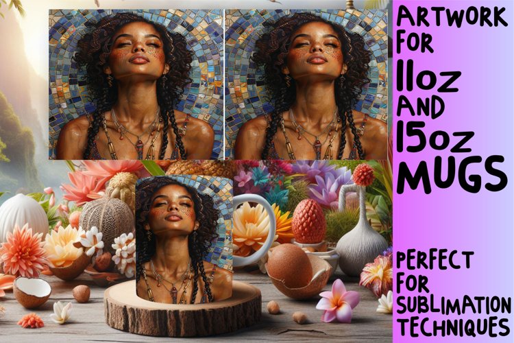 Black Girl Afro Png Image 12