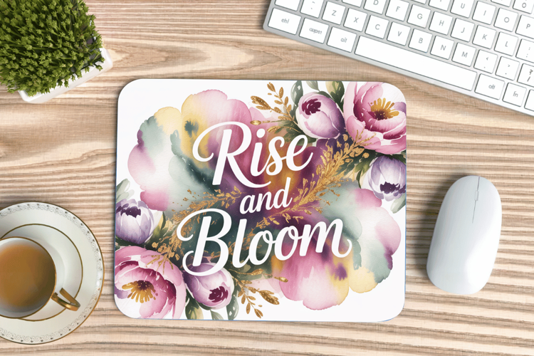 Inspirational Quotes Mouse Pad, Motivational PNG Sublimation