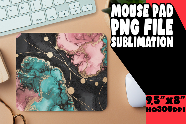 RADIANT MOUSE PAD ARTISTIC STYLE, Abstract Pattern
