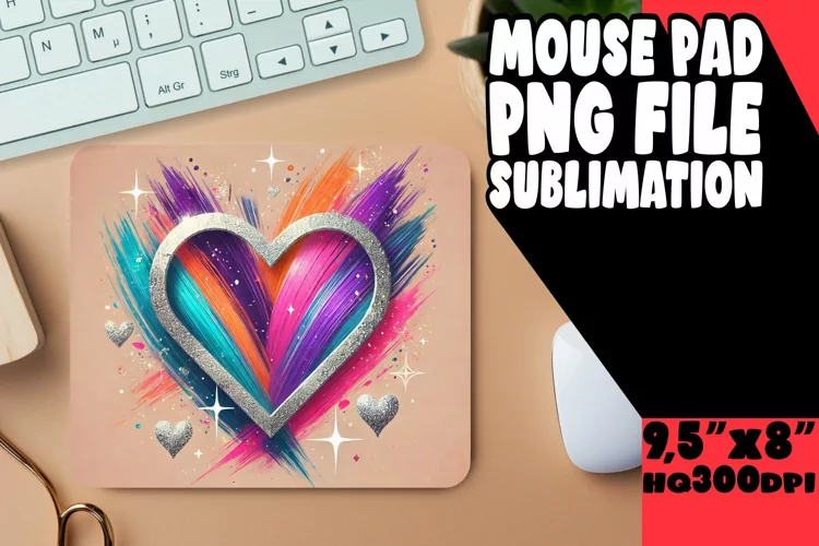 Enchanted mouse MAT Magical Design, Heart