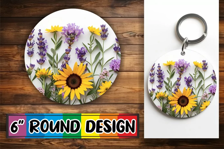 Blossom Beauty - Circle Sublimate Bliss Round