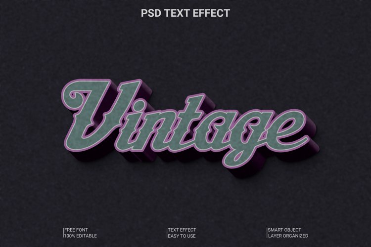 Retro Text Effect Image 20