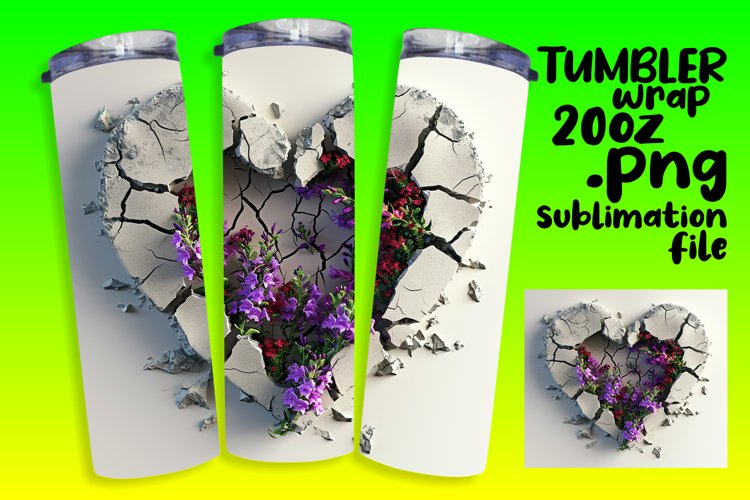 3D Tumbler Treasures for Romance