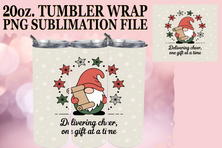 Christmas Tumbler Wrap Image 10