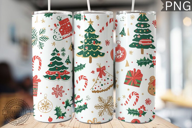 Christmas Tumbler Wrap Image 2