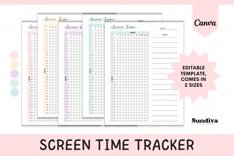 Habit Tracker Template Image 2