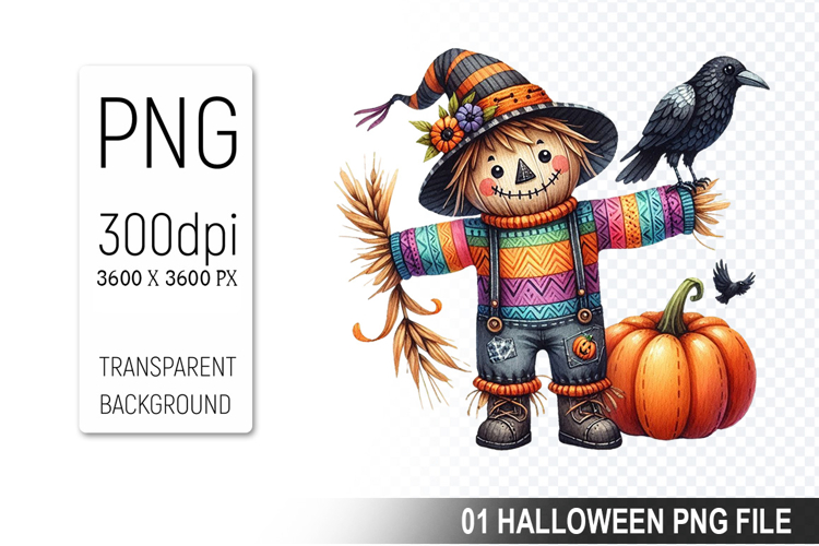 Autumn Clipart, Halloween Sublimation Clipart PNG