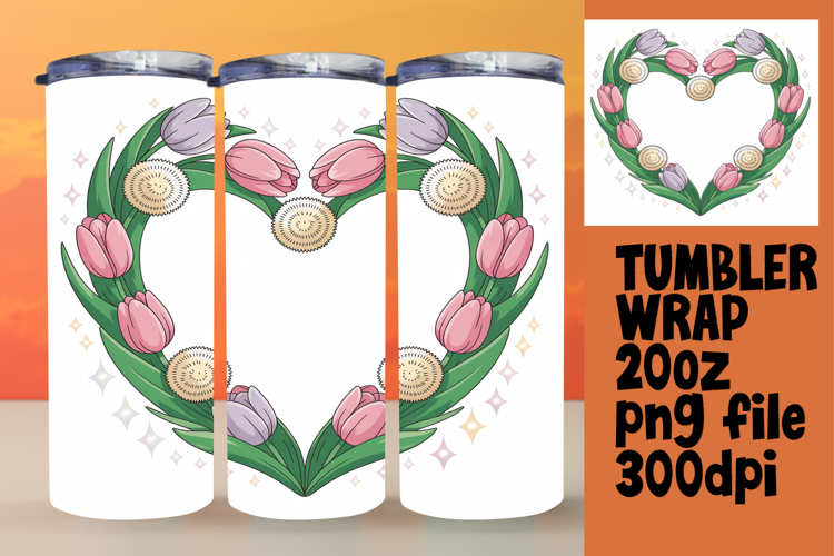 Chic 20oz Tumbler Design for Gifts , Flowers