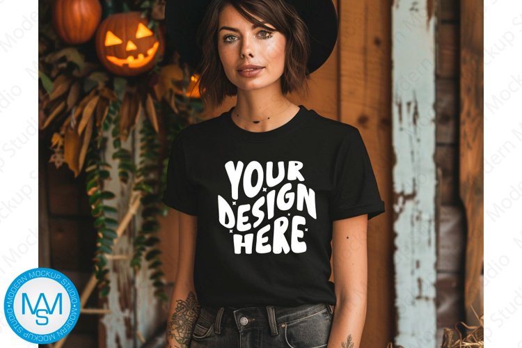 White Tshirt Mockup Image 7