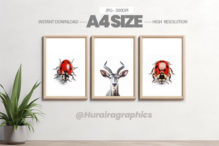 Animal Wall Art - 03 Variations example image 1