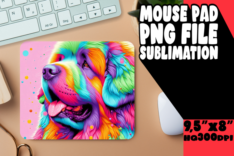 Timeless mouse MAT Playful Design, Dog