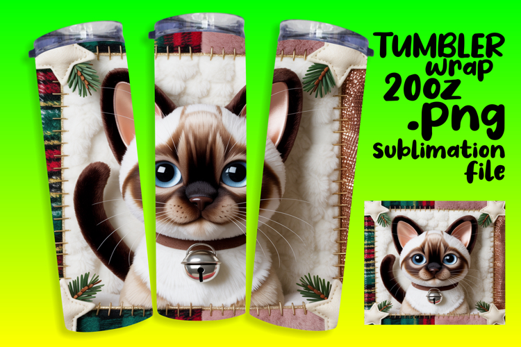 Beautifully Designed 20oz Tumbler , Holiday Pets