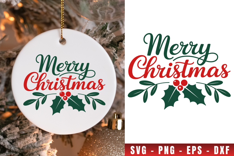 Merry Christmas Tree Svg Image 22