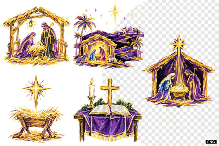 Christmas Nativity Clipart