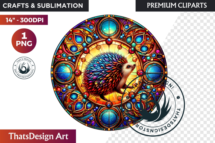 Autumn Stained Glass PNG, Fall Thanksgiving Pumpkin clipart