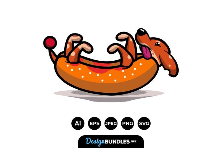 Dachshund Clipart Image 9