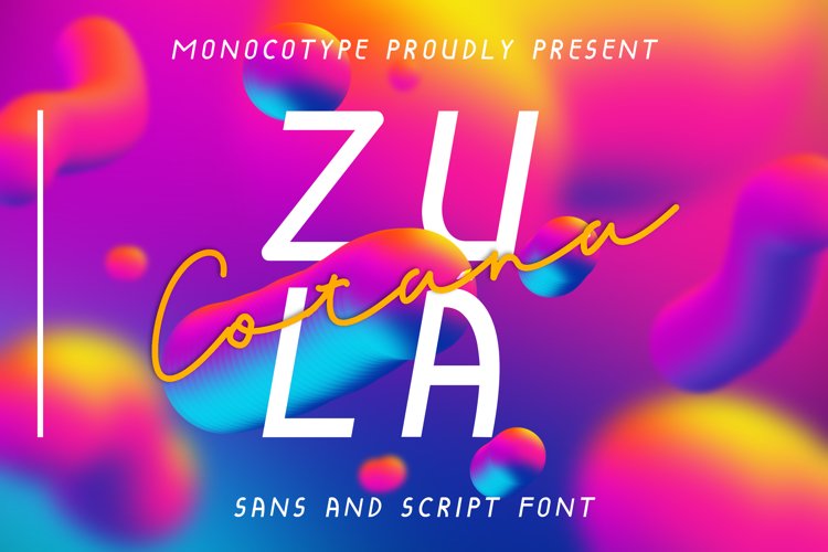 Zula Cotana Duo Font example image 1