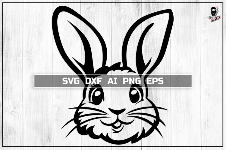 Easter Bunny SVG, Cute Baby animal Cut file