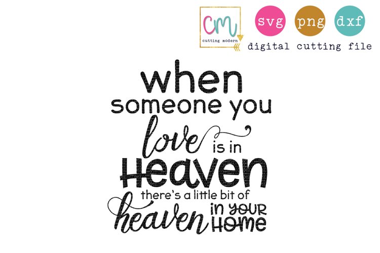 When Someone You Love Is In Heaven example image 1