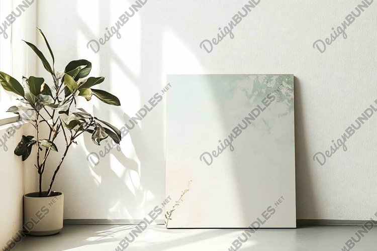 Canvas Mockup Minimal Interior example image 1