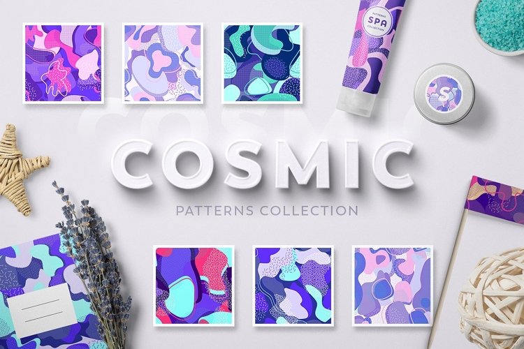 Cosmic Patterns Collection example image 1