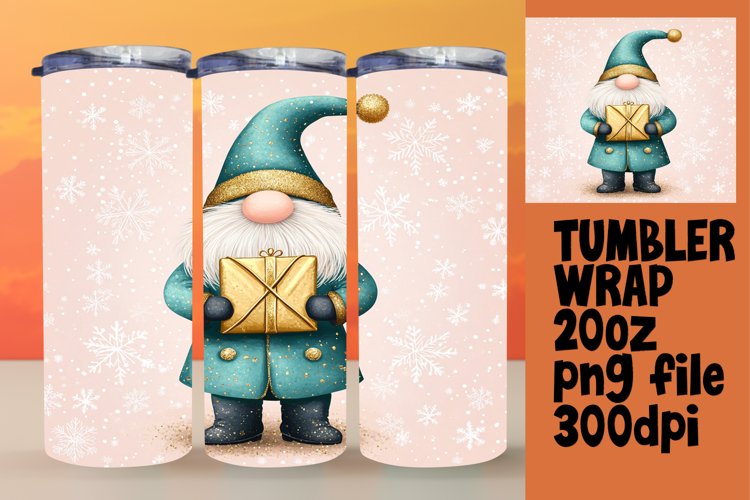 Christmas Tumbler Wrap Image 4