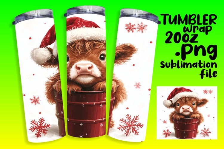 Christmas Tumbler Wrap Image 6