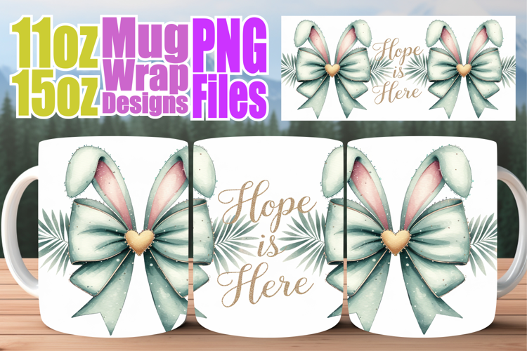 Colorful days sublimation print wrap, Easter Bow