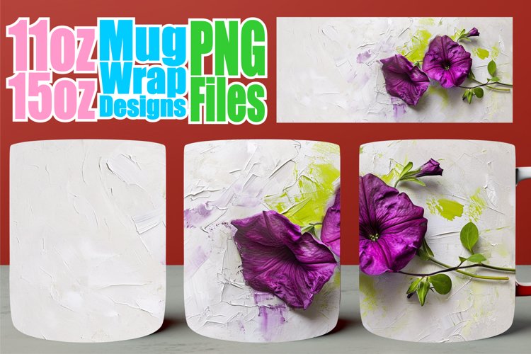 Springtime Elegance Cup: Vibrant Sublimation example image 1
