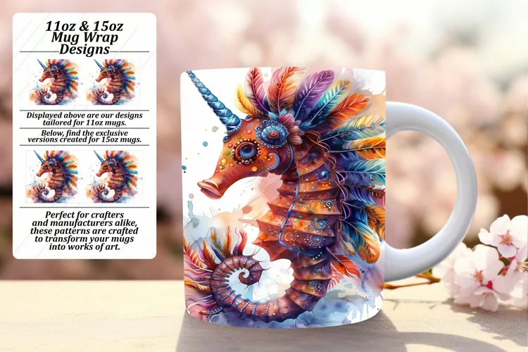 Playful Wildlife Sublimation Designs - 11oz/15oz
