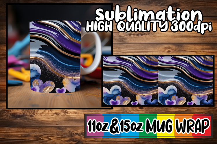 Timeless joys sublimation print wrap, Pattern