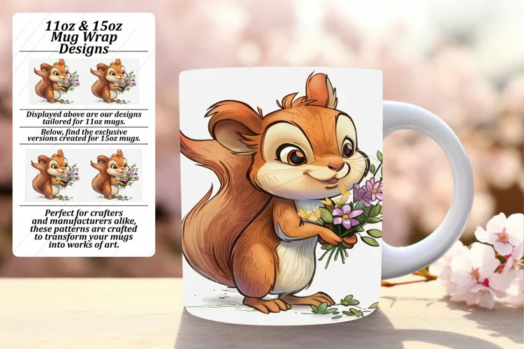 Happy Animal Parade Mug Sublimation 15oz