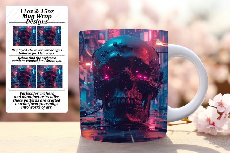 Diverse Sublimation Skull Designs example image 1