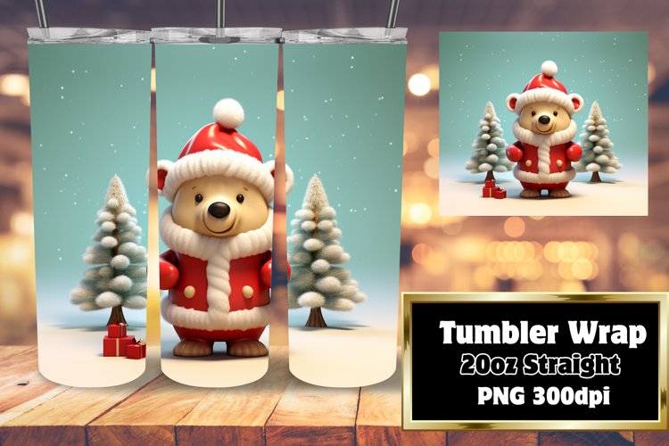 Christmas Tumbler Wrap Image 11