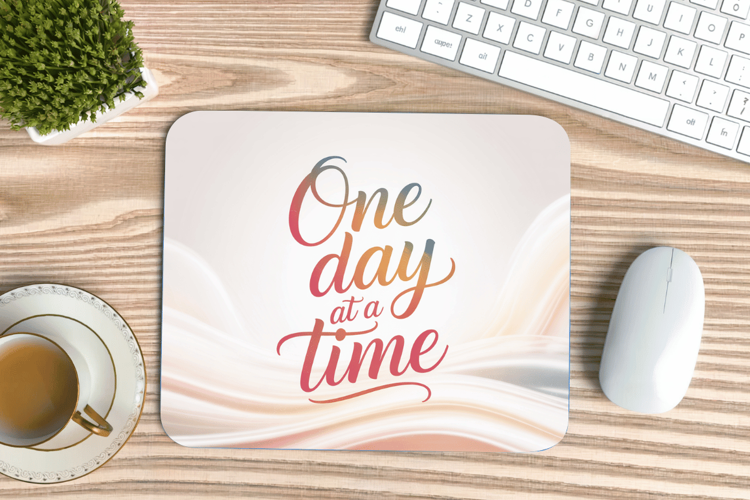 Inspirational Quotes Mouse Pad, Motivational PNG Sublimation