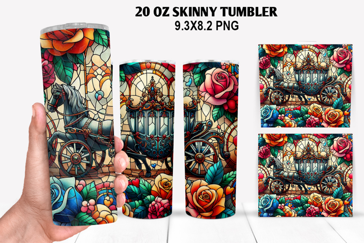 Valentine Skinny Tumbler 20oz Wrap Design, Valentine Tumbler