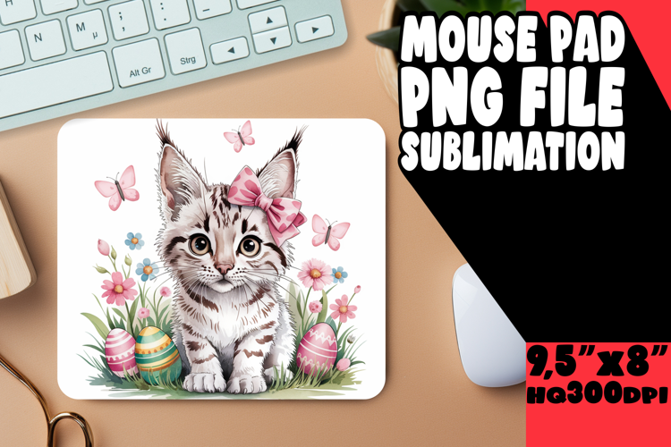 BRIGHT MOUSE PAD INSPIRATIONAL DESIGN, Cute Easter