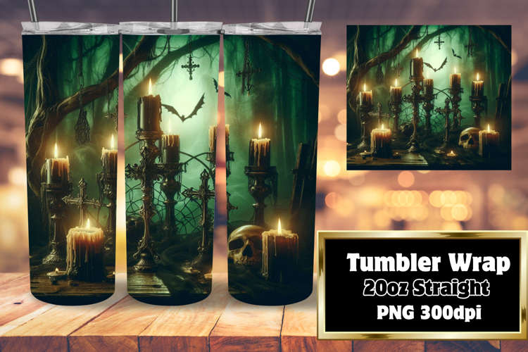 BEAUTIFUL 20oz Tumbler Artwork , Horror Halloween