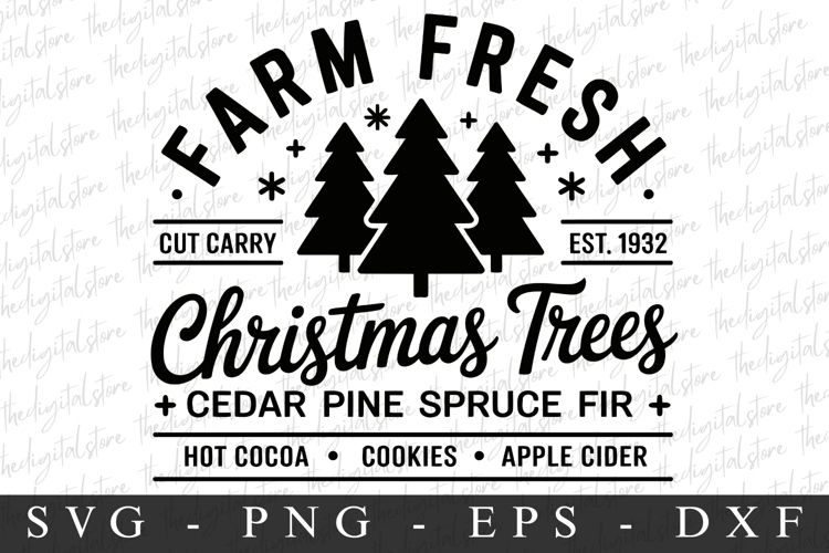 Merry Christmas Tree Svg Image 6