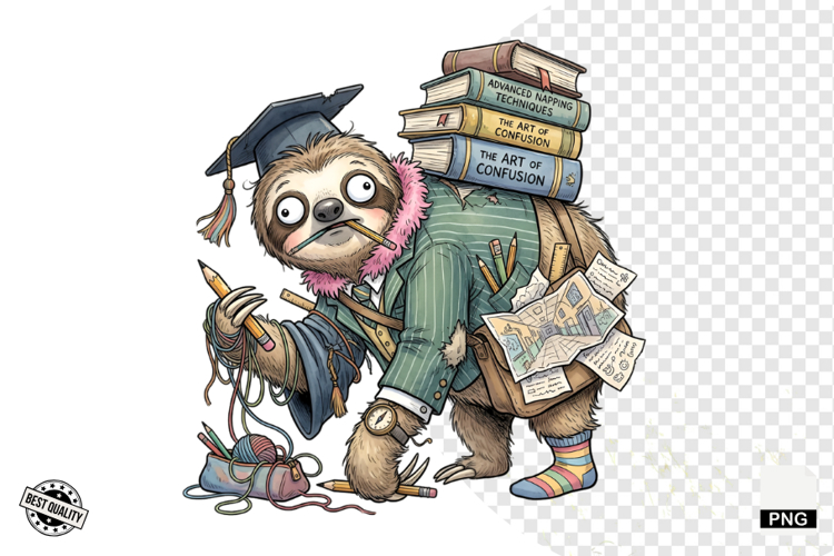 Whimsical Back To School Animals Clipart