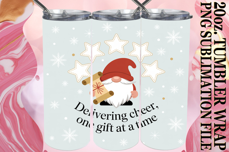Christmas Tumbler Wrap Image 6