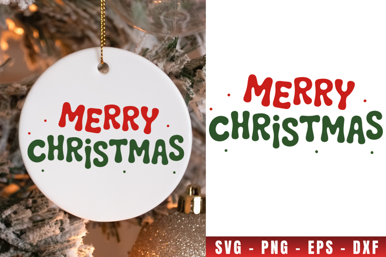 Merry Christmas Tree Svg Image 23