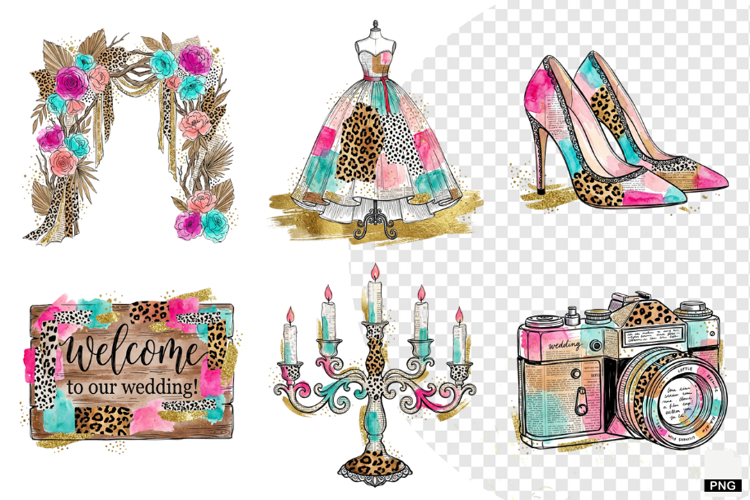 Wedding Party Clipart
