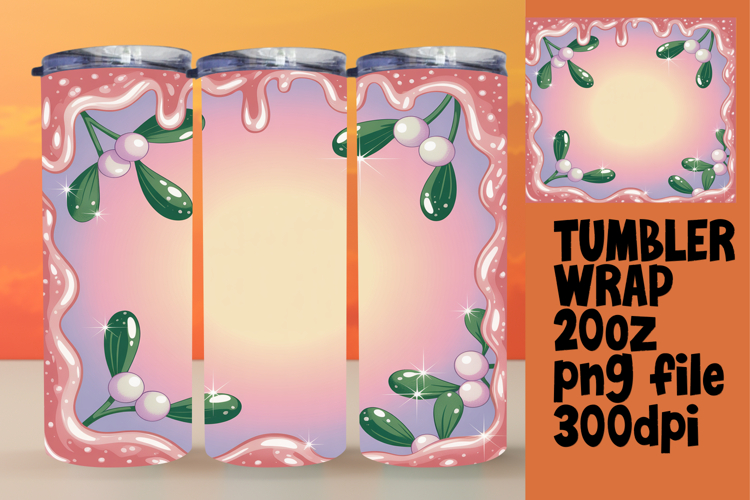 Stylish Tumbler Design for Sublimation , Christmas