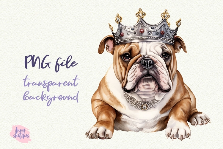 Bulldog Illustration Image 16