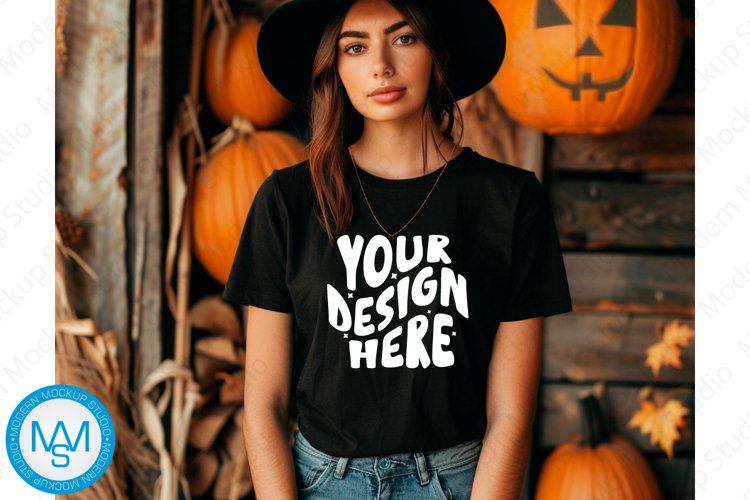 White Tshirt Mockup Image 6