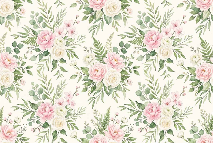 Floral Seamless Pattern Image 6