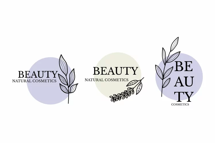 Nature Cosmetics Logo Collection