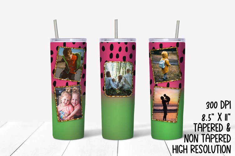 Photo Sublimation Tumbler Template