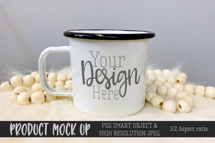 Mug whiteout MOCKUP | PSD & JPEG example image 1